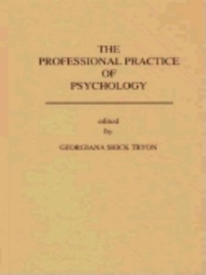 cover image of The Professional Practice of Psychology